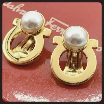 Ferragamo 페라가모 간치니 귀찌 골드
