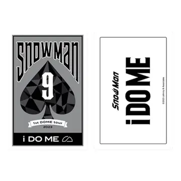 Snow Man i DO ME 카드놀이