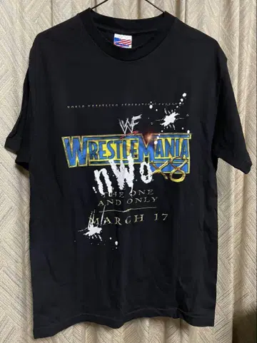 초레어 nwo WrestleMania X8 티셔츠 레슬매니아