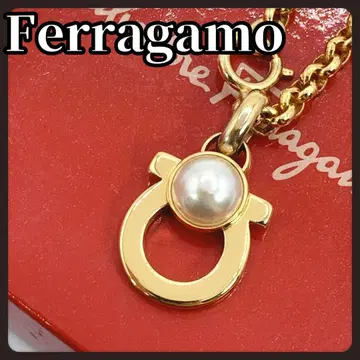 Ferragamo 페라가모 간치니 목걸이 골드