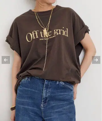 [ AMERICANA/아메리카나 ] Off the grid T-shirt