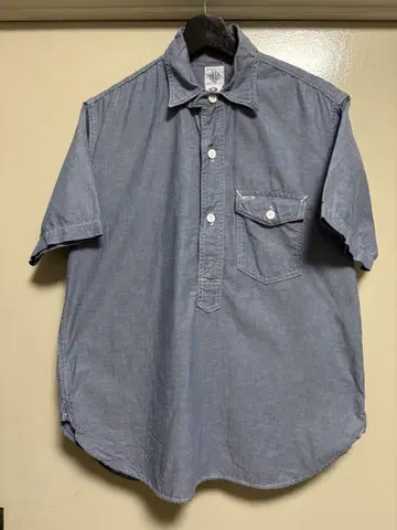 POST O'ALLS 풀오버 반팔 셔츠 POST OVERALLS