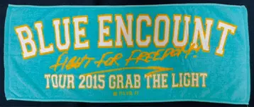BLUE ENCOUNT TOUR 2015 타월