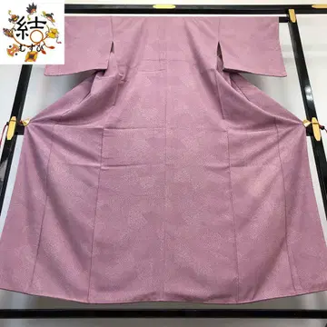 MK-1103 코몬 에도코몬 요세가라 크레이프 원단 복숭아 보라색