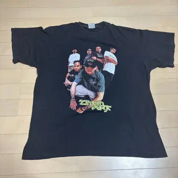 빈티지 90s 00s 유로 린킨파크 사진 티셔츠