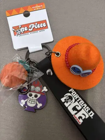 USJ 원피스 키체인 에이스