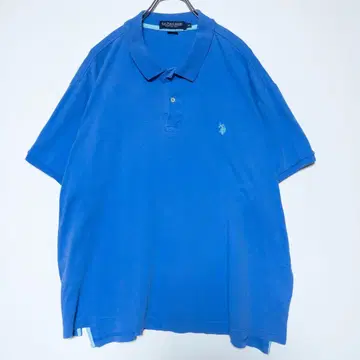 U.S. POLO ASSN. 파랑 피케 셔츠 3XL 빅 사이즈