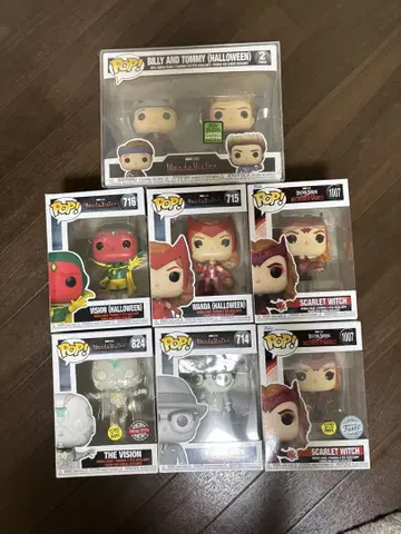 Funko Pop! 마블 할로윈 피규어 세트