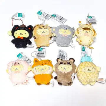 산리오 동물 인형옷 마스코트 후르츠 인형옷 마스코트 폼폼푸딩
