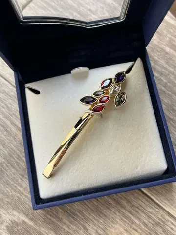 Swarovski 골드 헤어핀