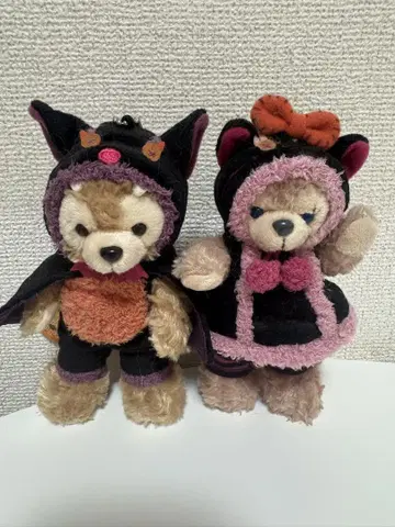 [디즈니] 닷피 셰리메이 할로윈 봉제인형 2개 세트