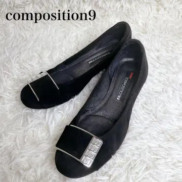 새상품급 컴포지션나인 composition9 펌프스 웨지솔 네이비