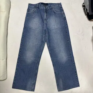 FHAT FARM 와이드 데님 W34
