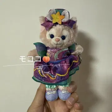 홍콩 디즈니 개원 20주년 기념 리나벨 봉제 인형 키체인