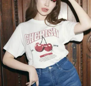 Herlipto Cherish Tee 체리 티셔츠