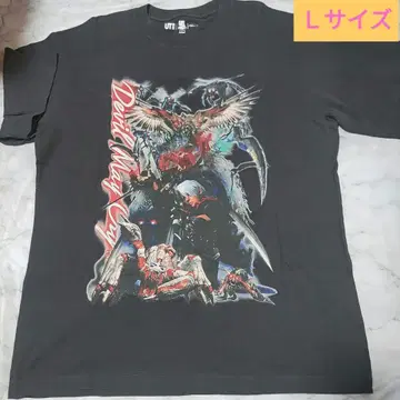 인기 상품 Devil May Cry 유니클로 T셔츠 다크 그레이 L