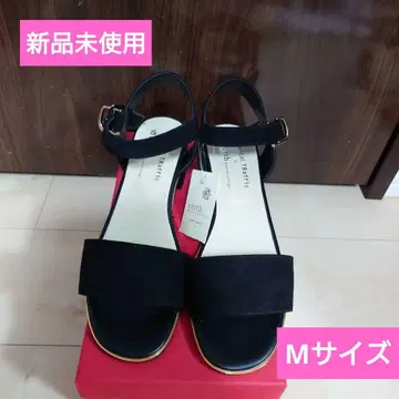 [미사용 새상품] 오리엔탈 트래픽 스트랩 샌들 블랙