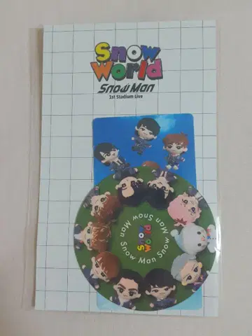 Snow Man 스티커 세트