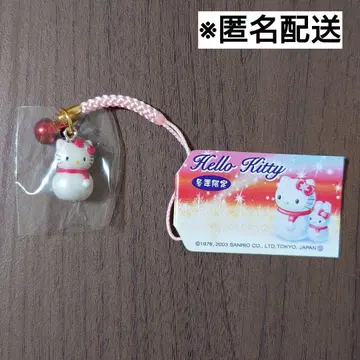 고토치 키티 겨울 한정 눈사람 네츠케 스트랩