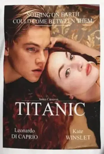 TITANIC 영화 타이타닉 티셔츠 레오나르도 디카프리오