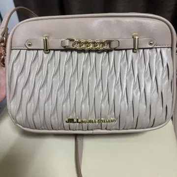 JILL STUART 플리츠 숄더백