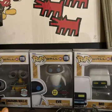 WALL-E 피규어 3종 세트 FunkoPOP