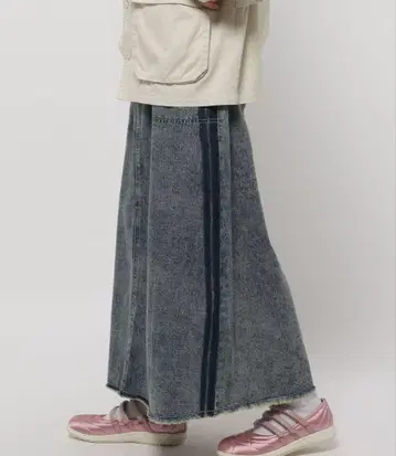 니코앤드 모듬 사이드 라인 스커트 L