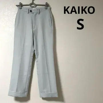 KAIKO 슬랙스 라이트 그레이 센터 프레스 KAIKO-PT-001