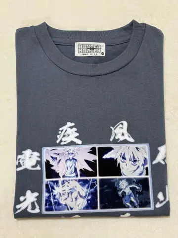 HUNTER x HUNTER 키루아 티셔츠 시마무라 아베일 콜라보