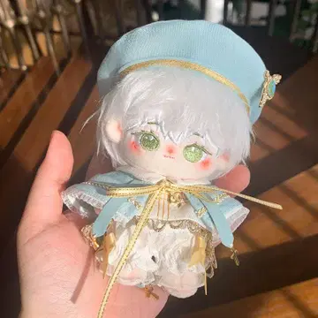 성가대 10~12cm 스카이블루 옷 갈아입기  의류  2세트 8847
