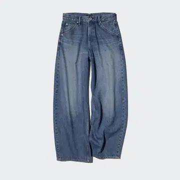 배기 커브 청바지 유니클로 UNIQLO
