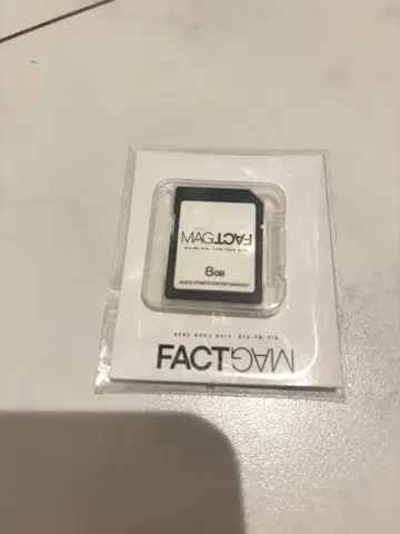 Kis-My-Ft2 MAGFACT 응원봉 SD카드