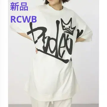 로데오 크라운 티셔츠 원피스 로고 BIG SIGN LOGO T 원피스