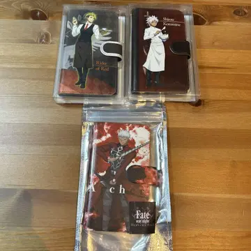 Fate 스마트폰 케이스 3점 세트 아처, 붉은 라이더, 시로 코토미네