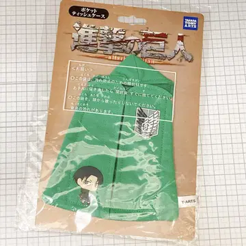 진격의 거인 포켓 티슈 케이스 리바이 망토