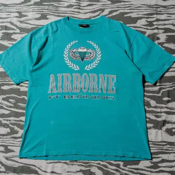 USA 제 'AIRBORNE FT BENNING' 미국 공수 부대 티셔츠