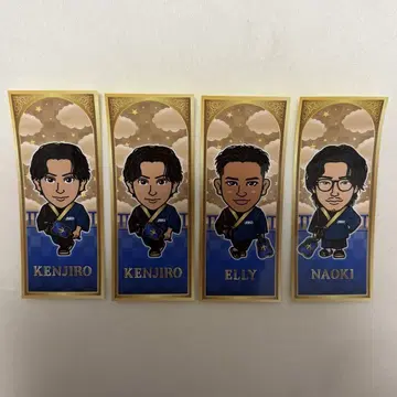 3대째 엔니치 센샤후다 스티커 ELLY NAOKI KENJIRO