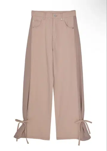 SIDE SWITCH 2WAY RIBBON DENIM PANTS