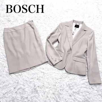 BOSCH 보쉬 셋업 스커트 수트 고급 엘레강트 베이지