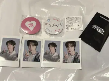 BTS Jin 팝업 캡슐 토이 & 인스턴트 사진 세트