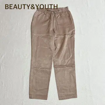 새상품급 BEAUTY&YOUTH BY 새틴 드로우 스트링 팬츠 M