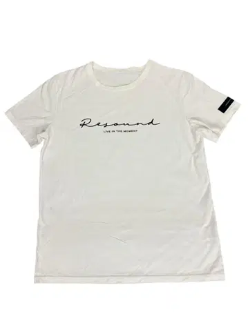 Resound 리사운드 화이트 티셔츠 화이트 L 사이즈