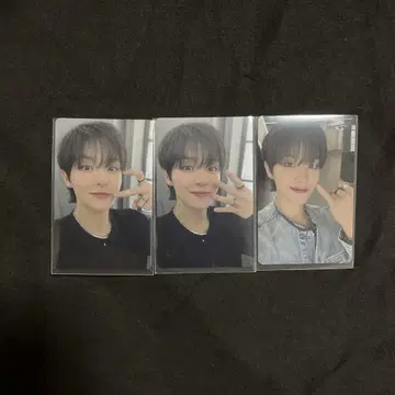 지훈 팬콘 트레이딩 카드 3세트
