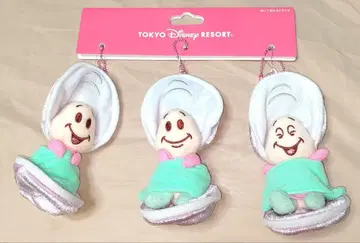 TDR 영 오이스터 봉제 인형 키체인 스트랩 마스코트