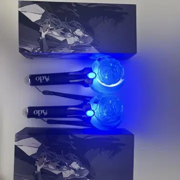 Ado 모나리자의 가로 얼굴 응원봉 2개 세트
