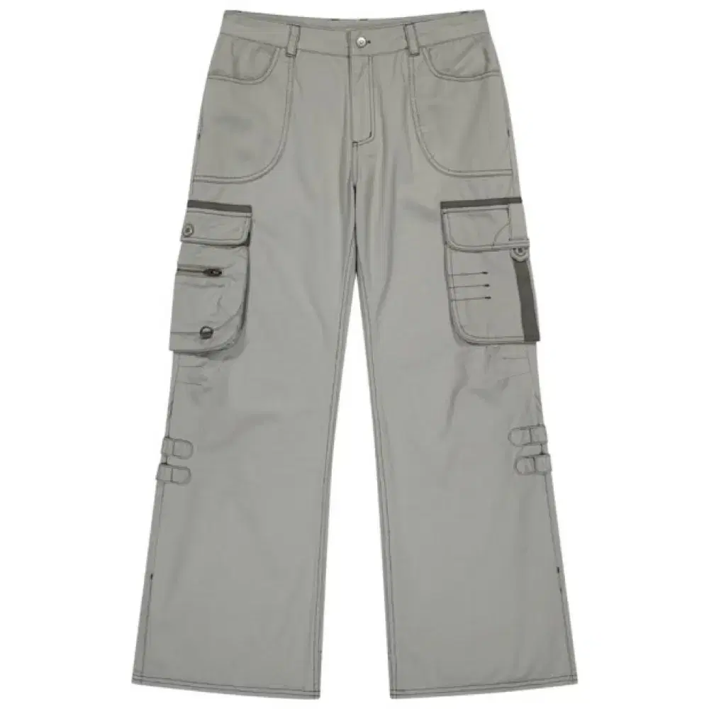 ★ MISEKI SEOUL★ Pocket cargo bootscut pants BLACK MSK2403 MUSINSA | MISEKI SEOUL Pocket cargo bootscut pants BLACK