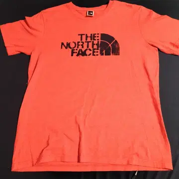 THE NORTH FACE 오렌지 티셔츠