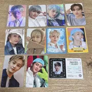 NCT127 NCTDREAM 마크 Mark 트레이딩 카드 세트 묶음 판매