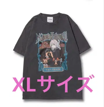 VR x TORORO 티셔츠 / CHARCOAL 고양이무기토로로 콜라보