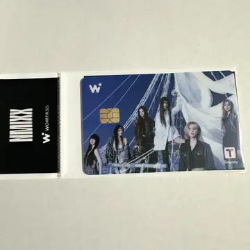 wowpass nmixx Tmoney 와오패스 새상품 미개봉 멤버 전원